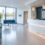 Clean and welcoming clinic reception